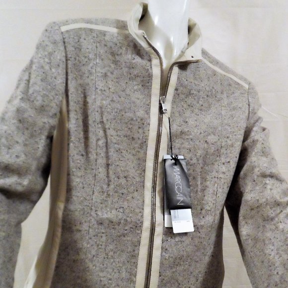 MARCCAIN JACKET WOOL/SILK NWT - Picture 3 of 6